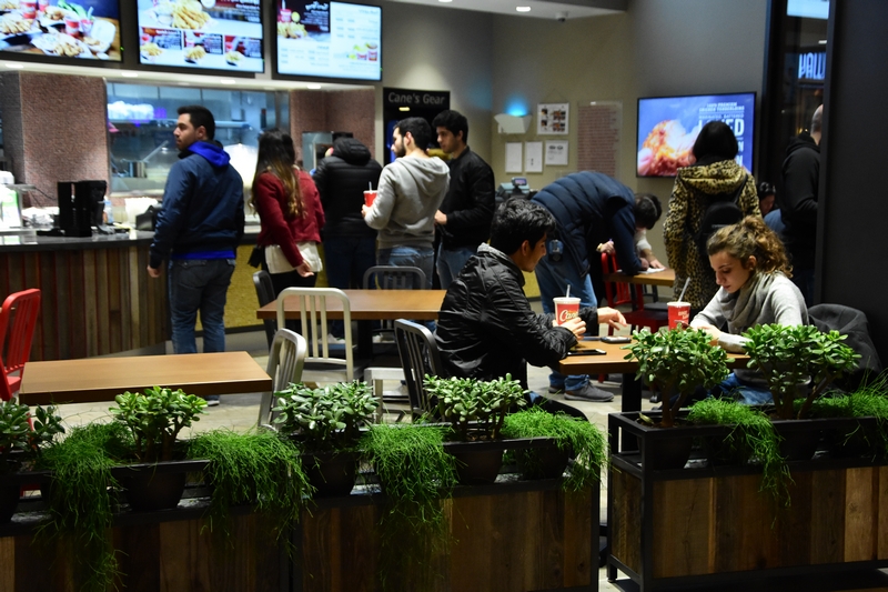Opening of Raising Cane's